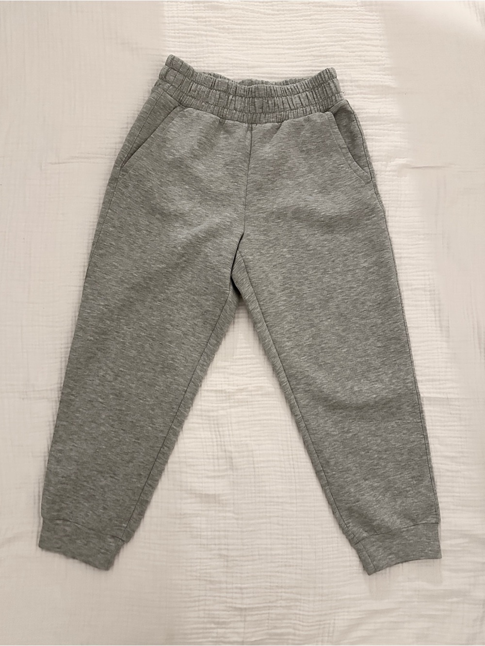 Old Navy Active Bounce Fleece Joggers – Heather Gray (Petite Small) – NWT